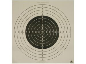NRA Official International High Power Rifle Targets C-2 200 Yard Paper Pack of 100 For Sale