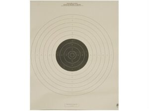 NRA Official International Pistol Targets B-19 25/50 Yard Slow Fire Paper Pack of 100 For Sale
