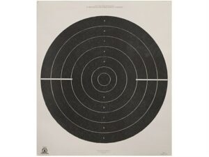 NRA Official International Pistol Targets B-37 25 Meter Rapid Fire Paper Package of 100 For Sale