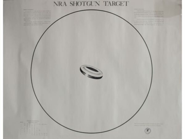 NRA Official Shotgun Patterning Targets ST-2 40 Yard Paper Package of 10 For Sale
