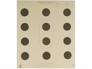 NRA Official Smallbore Rifle Targets A-36 50′ 3 Postion Paper Pack of 100 For Sale