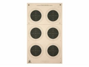 NRA Official Smallbore Rifle Targets A-50 50-Meter UIT Paper Pack of 100 For Sale