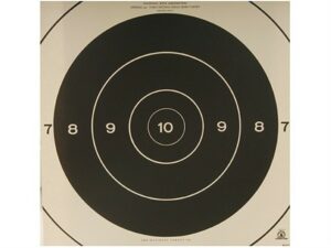 NRA Official Smallbore Rifle Targets Repair Center A-21C 200 Yard Prone Paper Pack of 100 For Sale