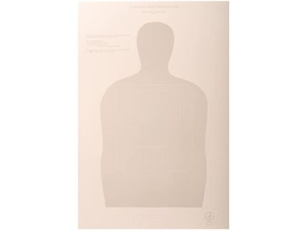NRA Official Training and Qualification Targets Law Enforcement TQ-16 50-Foot Paper Pack of 100 For Sale