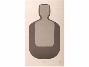 NRA Official Training and Qualification Targets Law Enforcement TQ-20 12″ x 20″ Paper Pack of 100 For Sale