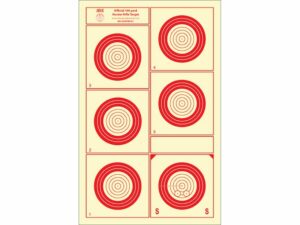 National Target International Bench Rest Shooters Target IBS 100 YD Hunter Rifle Paper Pack of 100 For Sale