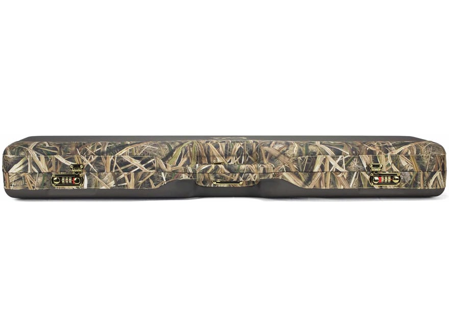 Negrini 1677 Duck Ruckus Double Shotgun Case 36″ Brown/Mossy Oak Shadow Grass Blades For Sale
