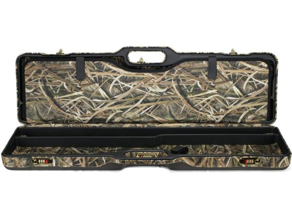 Negrini 1677 Duck Ruckus Double Shotgun Case 36″ Brown/Mossy Oak Shadow Grass Blades For Sale
