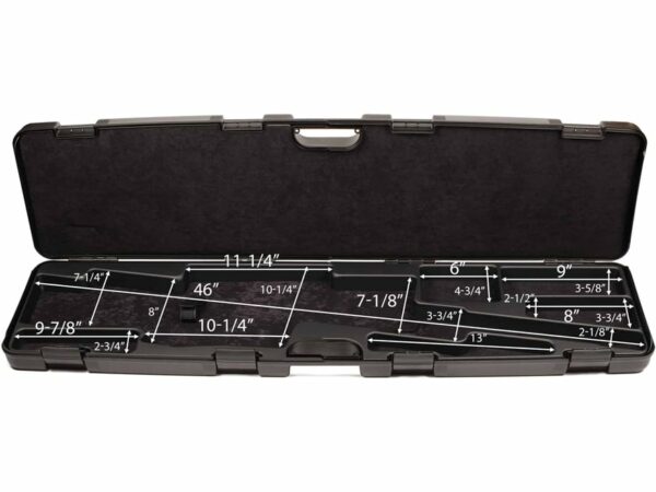 Negrini 1685 Single Tactical Rifle Case 37″ Black For Sale