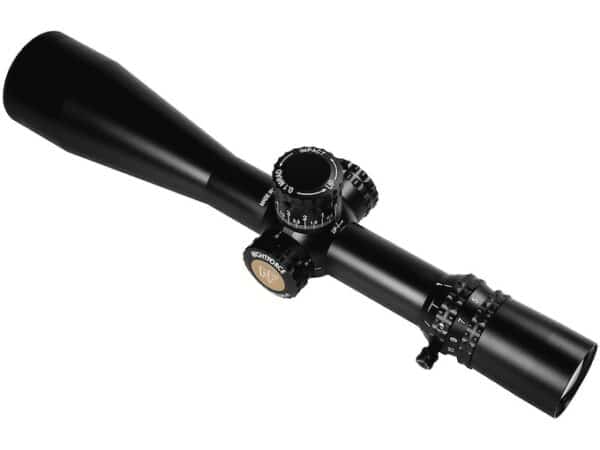 Nightforce ATACR F1 Rifle Scope 34mm Tube 5-25x 56mm ZeroStop 1/10 Mil-Radian Adjustments Side Focus First Focal Integrated Power Throw Lever Matte For Sale