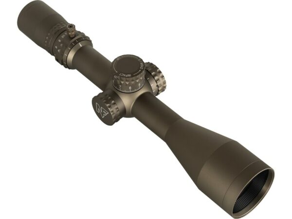 Nightforce NX8 F1 Rifle Scope 30mm Tube 4-32x 50mm Zero Stop 1/10 Mil-Radian Adjustment Digital Illumination Integrated Power Throw Lever Mil-XT Reticle For Sale