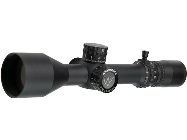 Nightforce NX8 F2 Rifle Scope 30mm Tube 2.5-20x 50mm Zero Stop Daylight Illumination Integrated Power Throw Lever MOAR-CF2 Reticle Matte For Sale