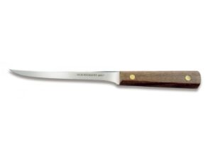 Old Hickory 417 Fillet Knife 6.25″ 440 Stainless Steel Blade Hardwood Handle For Sale