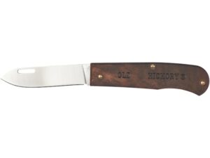 Old Hickory Outdoor Folder Folding Knife 2.9″ Drop Point High Carbon Satin Blade Hardwood Handle Brown For Sale