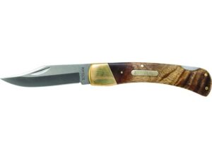 Old Timer Golden Bear Folding Knife 3.9″ Clip Point 7Cr17MoV High Carbon Stainless Steel Blade For Sale