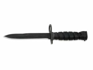 Ontario M7-B Bayonet 6.7″ Spear Point Carbon Steel Blade Polymer Handle Black For Sale