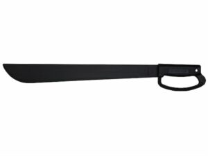 Ontario OKC Field Machete 18″ 1095 Carbon Steel Blade with Zinc Phosphate Finish Polymer Handle and Handguard Black For Sale