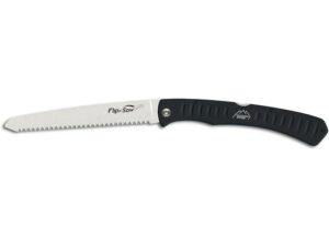 Outdoor Edge Flip N’ Saw 7″ 65Mn Steel Blade Aluminum Handle Black For Sale