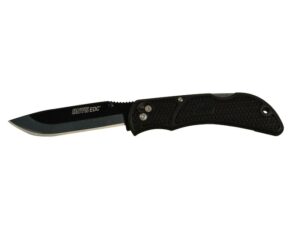 Outdoor Edge Onyx EDC Folding Pocket Knife Replaceable Razor Blades Grivory Handle Black For Sale