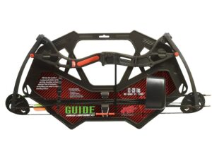 PSE Guide Youth Compound Bow Package Right Hand 12-29 lb Black For Sale
