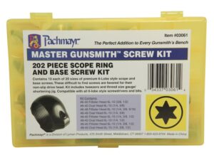 Pachmayr Master Gunsmith Torx Head Screw Kit Pack of 202 For Sale