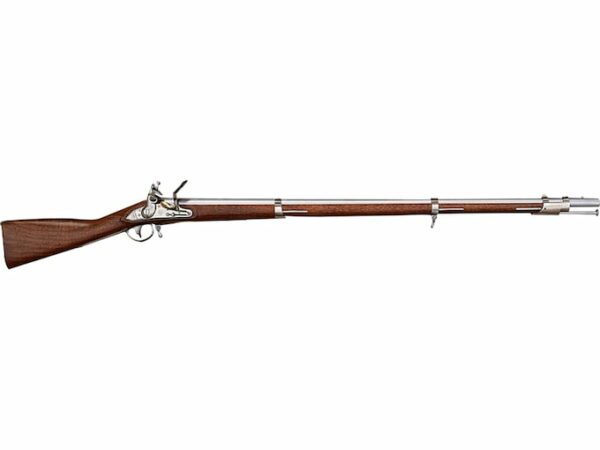 Pedersoli 1816 Harper’s Ferry Muzzleloading Rifle 69 Caliber Flintlock 41″ Polished Steel Walnut Stock For Sale