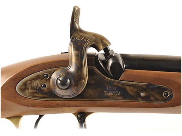 Pedersoli 1853 Enfield 3 Band Muzzleloading Rifle 58 Caliber Percussion 39″ Blued Barrel Walnut Stock For Sale