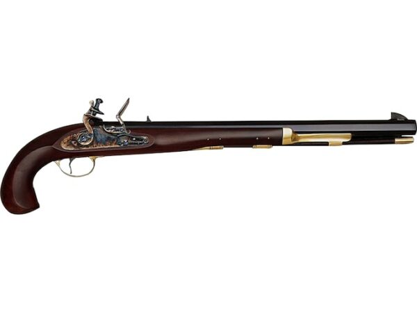 Pedersoli Bounty Muzzleloading Pistol Flintlock 16″ Blued Walnut Stock For Sale