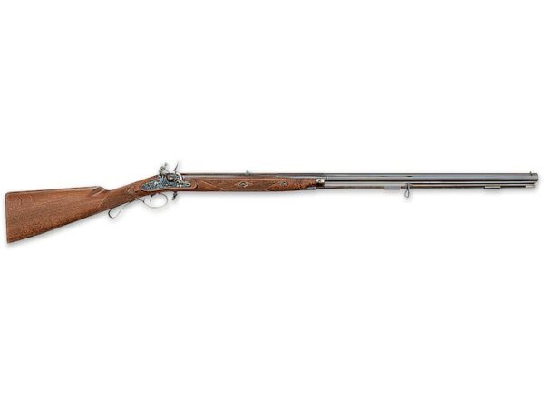 Pedersoli Mortimer Target Muzzleloading Rifle 54 Caliber Flintlock 36″ Blued Barrel Walnut Stock For Sale