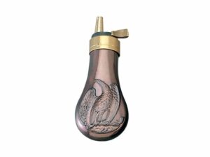 Pedersoli Powder Flask Baby Colt-Style 31 Caliber with 9 Grain Spout For Sale