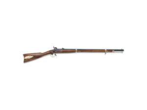 Pedersoli Zouave US Model 1863 Muzzleloading Rifle 58 Caliber Percussion 33″ Blued Barrel Walnut Stock For Sale