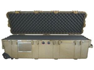 Pelican 1740 Scoped Rifle Case with Solid Foam Insert and Wheels For Sale