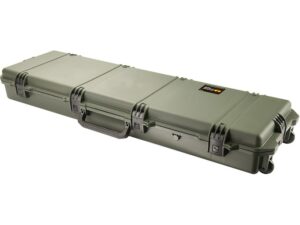 Pelican Storm iM3300 Scoped Rifle Case with Solid Foam Insert and Wheels 53″ Polymer For Sale