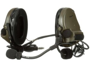 Peltor ComTac V Dual Lead Neckband Headset with Dynamic Mic (NRR 23dB) For Sale