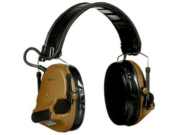 Peltor ComTac V Hearing Defender Electronic Earmuffs (NRR 20) For Sale