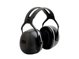 Peltor X5 Ear Defenders Earmuffs (NRR31 dB) Black For Sale