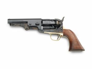 Pietta 1851 Navy Black Powder Revolver 44 Caliber 4.875″ Barrel Steel Frame Blue For Sale