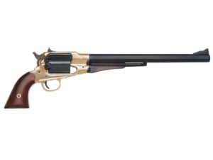 Pietta 1858 Bison Black Powder Revolver 44 Caliber 12″ Barrel Brass Frame Blue For Sale