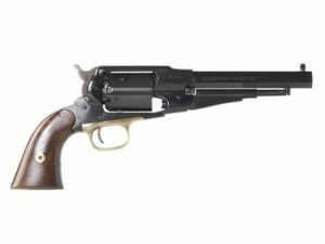 Pietta 1858 Remington New Model Navy Black Powder Revolver 36 Caliber 6.375″ Barrel Steel Frame Blue For Sale