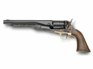 Pietta 1860 Army Black Powder Revolver 44 Caliber 8″ Barrel Case Hardened Steel Frame Blue For Sale