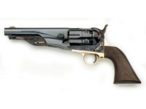 Pietta 1860 Army Sheriff Black Powder Revolver 44 Caliber 5.5″ Barrel Steel Frame Blue For Sale