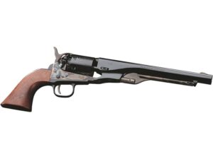 Pietta 1861 Navy Black Powder Revolver 36 Caliber 8.5″ Barrel Case Hardened Steel Frame Blue For Sale