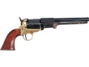 Pietta Rebel Confederate Black Powder Revolver 44 Caliber 7.5″ Barrel Brass Frame Blue For Sale