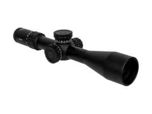 Primary Arms GLx Rifle Scope 30mm Tube 4-16x 50mm Zero Stop 1/10 Mil Adjustment Side Focus First Focal Illuminated Mil-Dot Reticle Matte For Sale