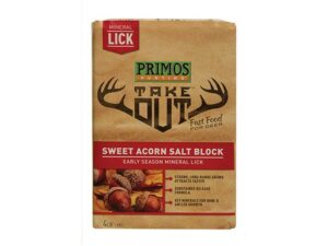 Primos Take Out Sweet Acorn Salt Deer Attractant Block 4 lb For Sale