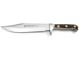 Puma Classic Series Phoenix Bowie Knife 7.87″ Clip Point 1.4116 Stainless Steel Blade Stag Handle For Sale