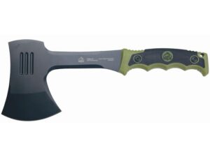Puma XP Packable Hatchet 3.5″ Black 420 Stainless Steel Blade Comolded ABS Handle Green/Black For Sale