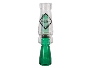 RNT Quackhead J-Frame Polycarbonate Duck Call Clear/Greeen For Sale