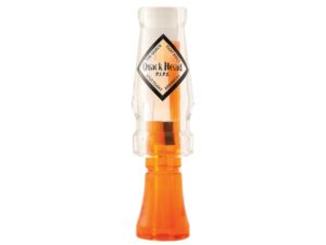 RNT Quackhead Quack Pipe Acrylic Duck Call Clear and Orange For Sale