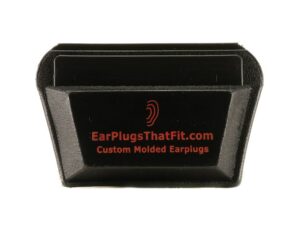 Radians Ear Plug Carry Case Polymer Black For Sale